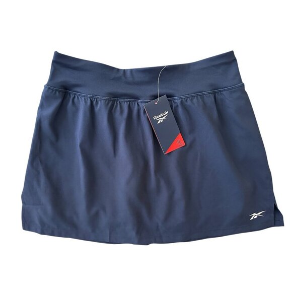 Reebok Women's Identity Train Skort Blue Size L New - Picture 1 of 11